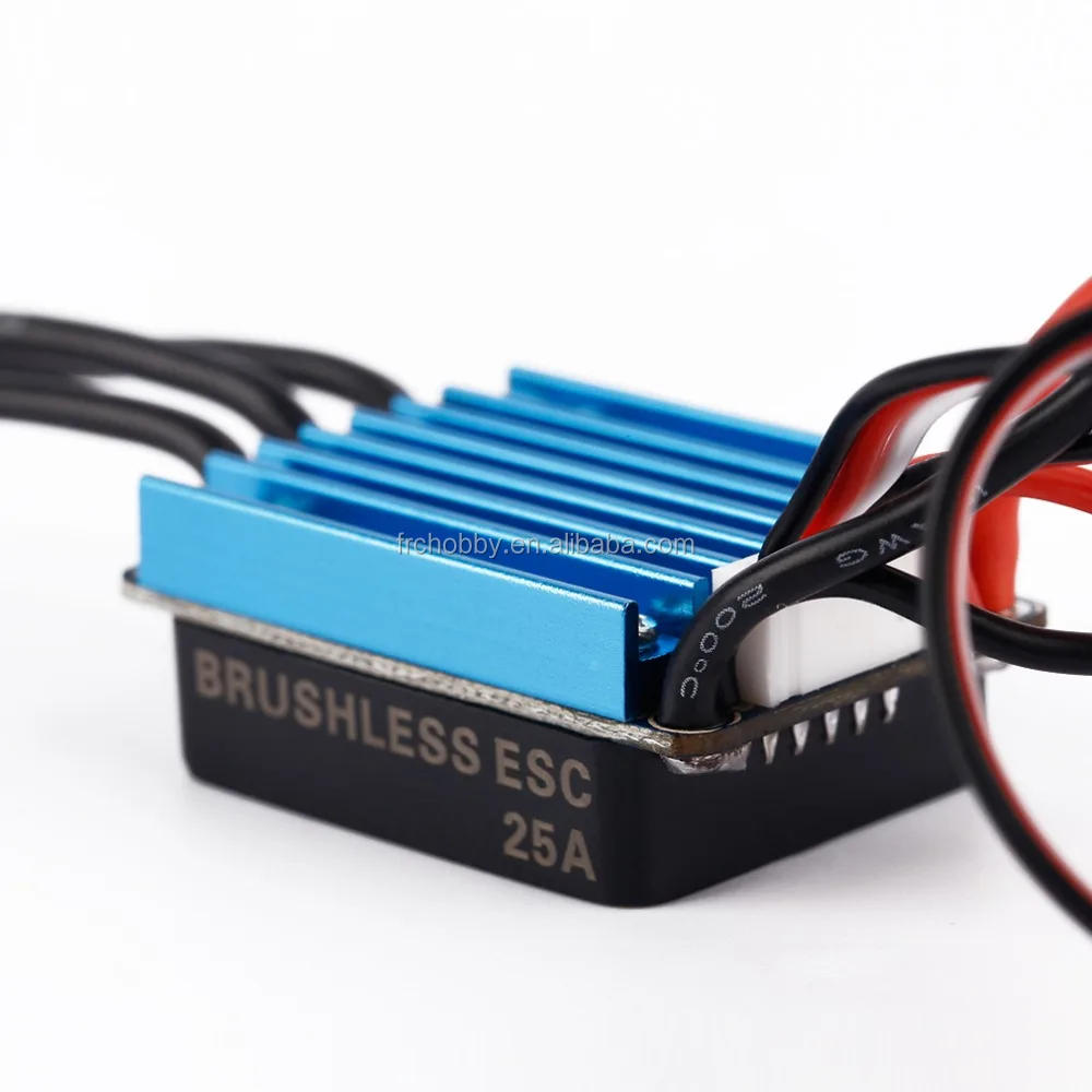 2430 бесщеточный двигатель 7200 кВ 4P + 25 А ESC для 1/18 Радиоуправляемый автомобиль