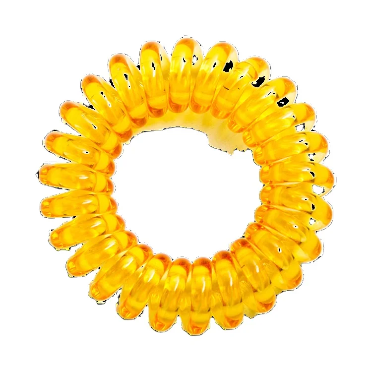 
Amazon Korean small transparent high elastic hair loop hair rope telephone line hair loop 