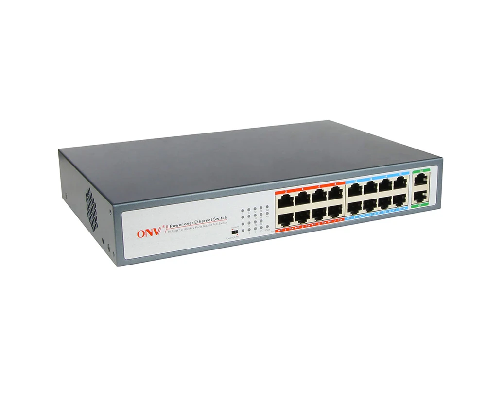 Системы видеонаблюдения 16 портов Gigabit Uplink ethernet poe сетевой