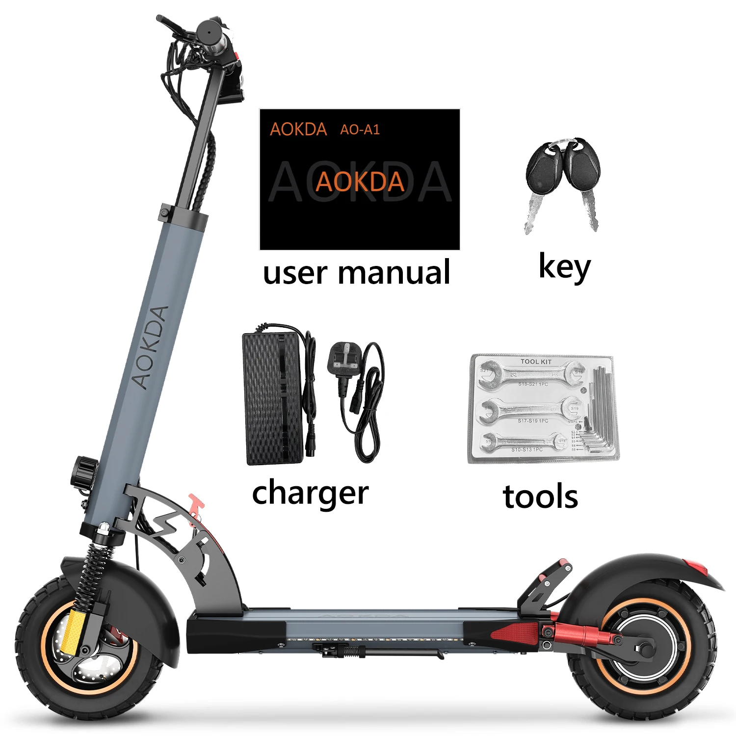 AOKDA A1 12.5ah best selling europe warehouse stocks aluminum alloy electric scooter 45KM/H Max Speed car