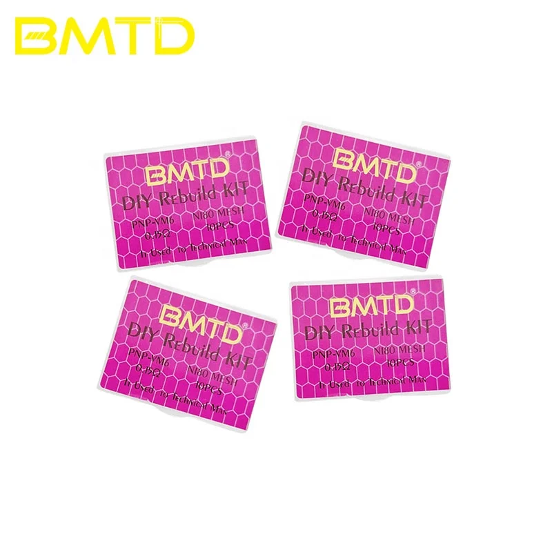 New hot sale prebuilt coil diy tool kit on amazon kit DIY Rebuilt Kit PnP VM6 0.15ohm