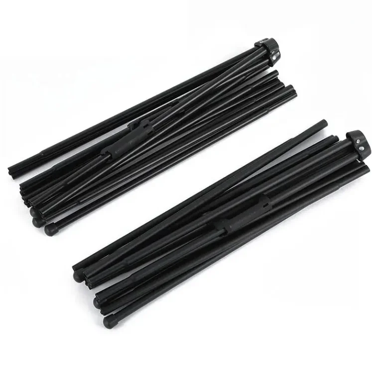 63-Inch Tall Black Steel Metal Folding Easel Instant Poster Display with Telescoping Arm Easy Assembly Carrying Bag Art Shows