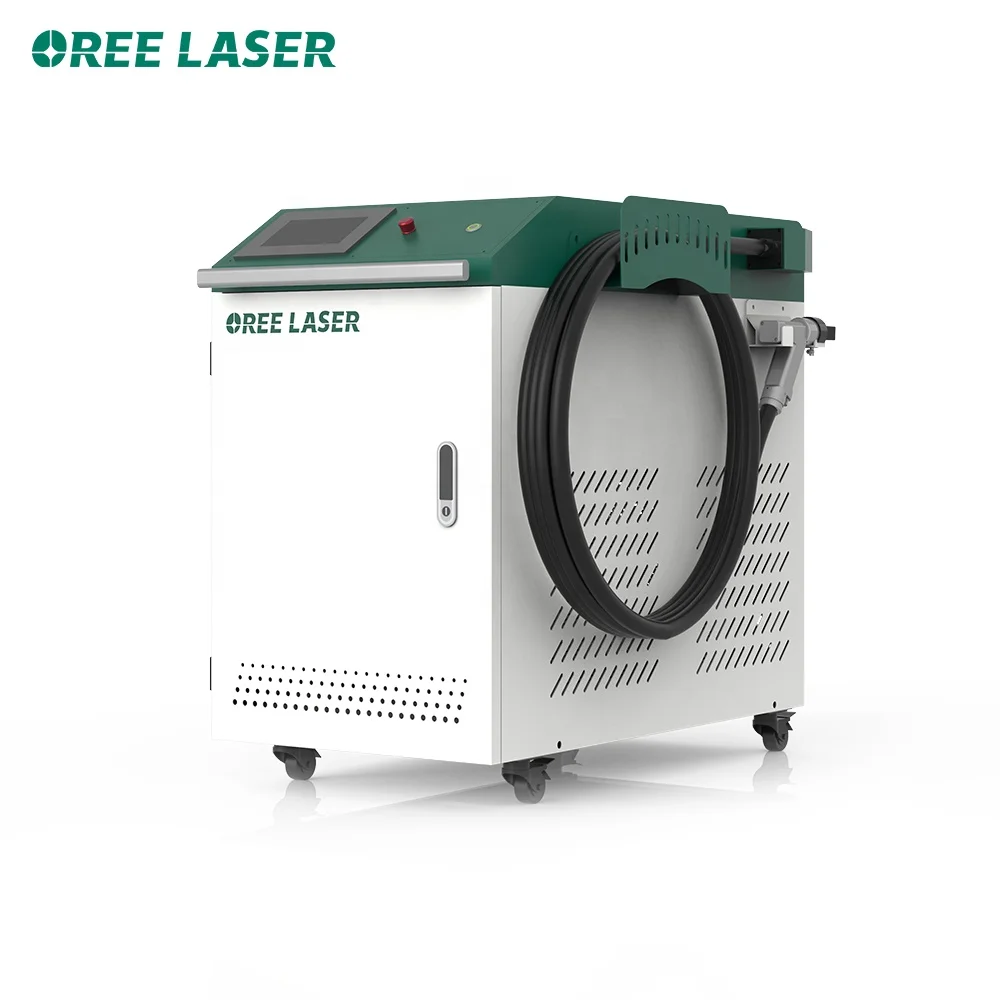 Oree 2000w High Speed Removal Metal Fiber Laser Cleaner Cleaning Machine