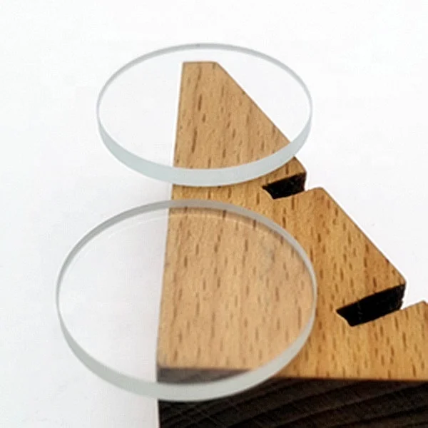 extra clear tempered anti reflective ar glass lens for flashlight