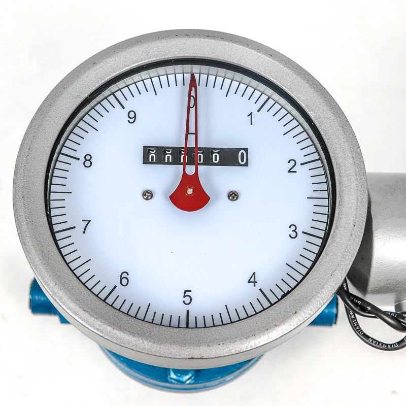 High temperature bunker oil oval gear flow meter dn 80