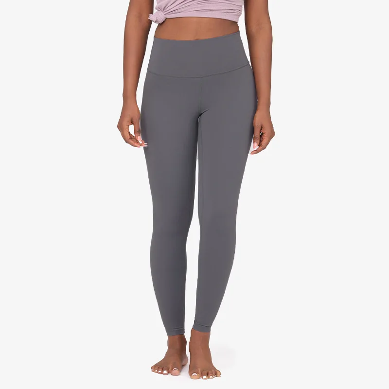 Custom-made high-quality XS-XL nude, buttery buttocks lift hips high waist 28-inch leggings