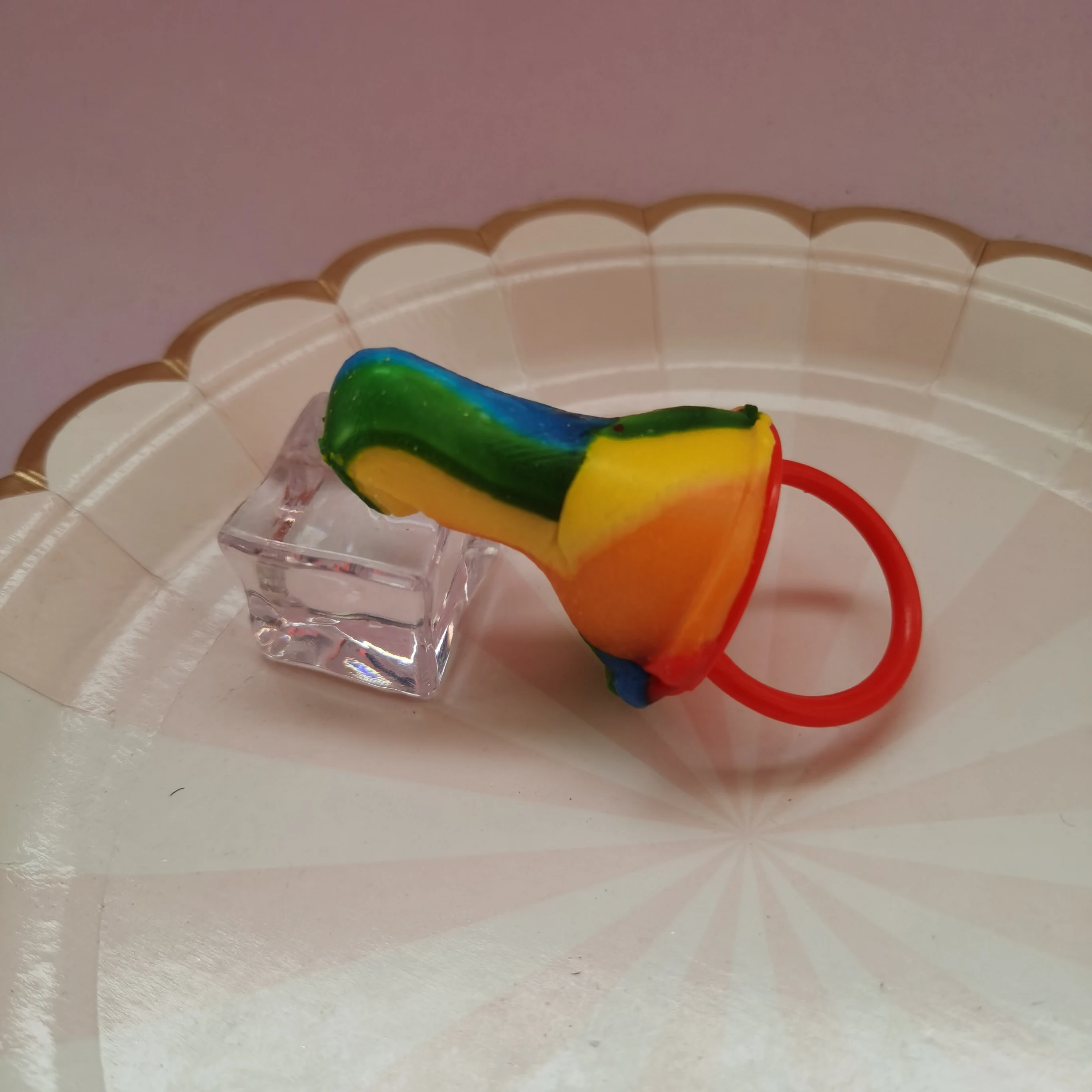 
hot sell rainbow twisty lollipop 