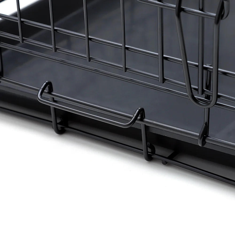 Высокое качество Гальваническая линия по производству прочная клетка для собак двойной двери складные столы и стулья для клетка для собак