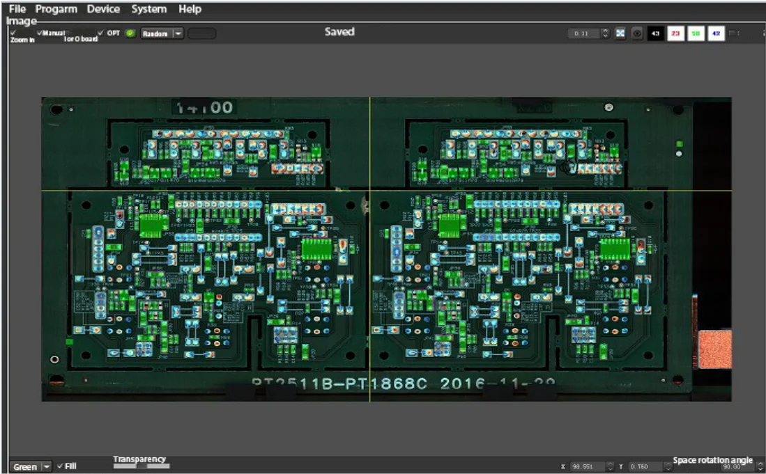 Автоматическая Smt оборудование Aoi ZMS-820 PCB инспекции 3D автоматическая оптическая