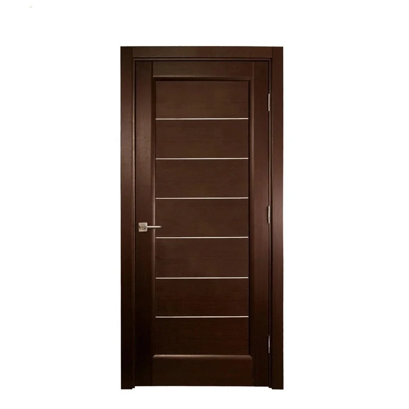 Fire Rated Solid Wood Door Design Timber Hotel Interior Flush Door Fireproof Wood Door