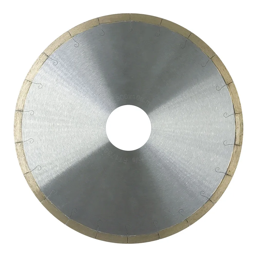 ROKTOOLS 300mm  J Slot Silver Brazed and Laser Welded Diamond Saw Blade For Ceramics Noisedamping