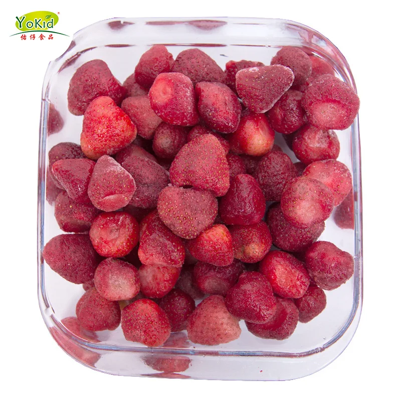 New Season Wholesale Export Hotel Juice Strawberry Drinks Whole IQF Frozen Sweet Strawberry