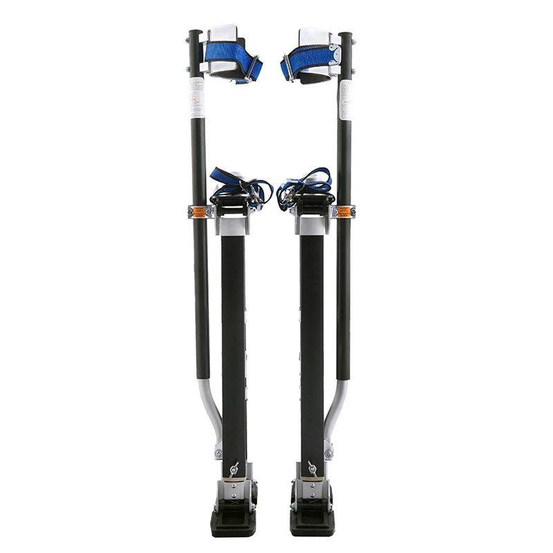 Aluminum Tool Stilts 24 to 40 Adjustable Inch Drywall Stilt for Taping Painting Painter RED SILVER BLUE Black Item Color Screw
