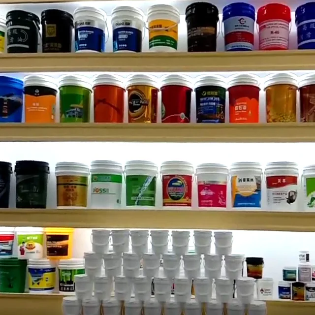 Wholesale 200ML-25L Square Plastic Buckets With Handle