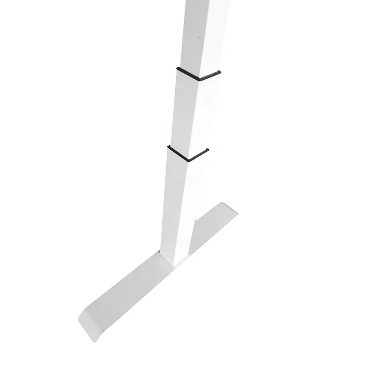 Modern L Shaped Office Working Table Electronic Height Adjustable Desks