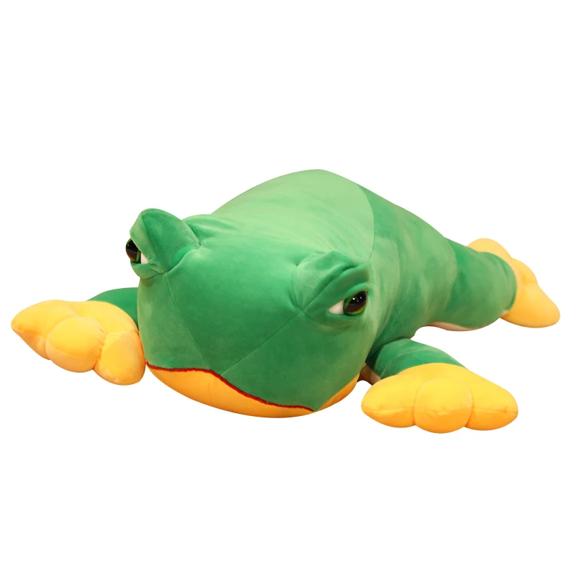 Free sample plush stuffed green frog animal toy ugly frog stuffed plush toys promotional mini plush frog keychain