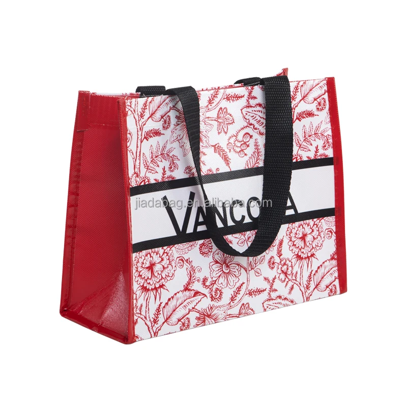 Manufacturers supply picture printing environmental protection shopping promotion pp woven bags