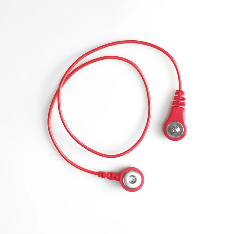 Electrode Lead Wire Adapters,Convert 3.9mm female button to 3.9mm male button lead wires Compatible With TENS, EMS unit device