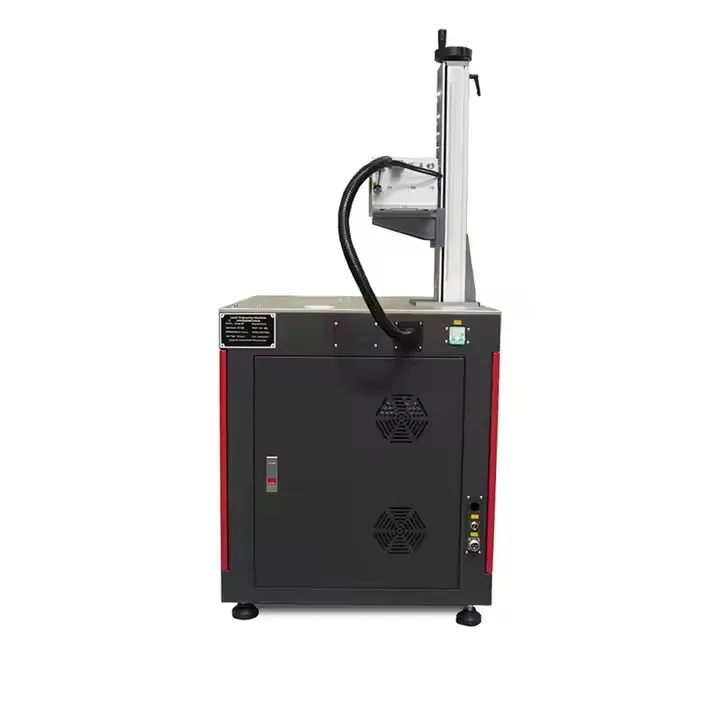 Лазерная маркировочная машина для настольного компьютера 20w50w волоконно-металлическая лазерная гравировальная кодирования ультрафиолетового 100 Вт