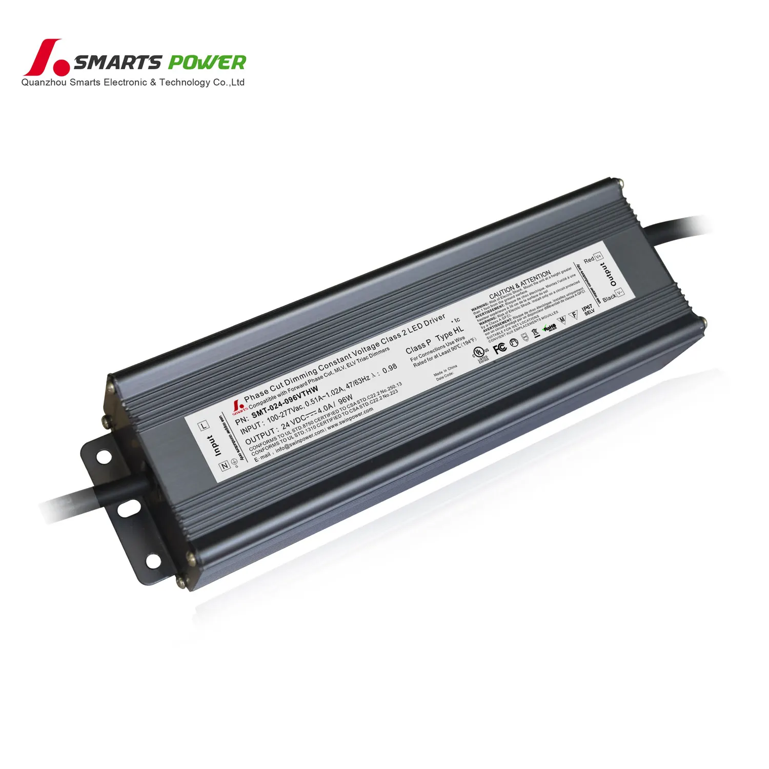12Volt 24 Volt DC LED constant voltage driver waterproof 100W Triac dimming led power supply 100W manufacturer