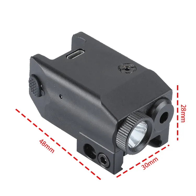 Reflex Tactical Adjustable Collimator Glock Blue Laser Sight and LED flashlight  Tactical Hunting Laser Optical Sight .
