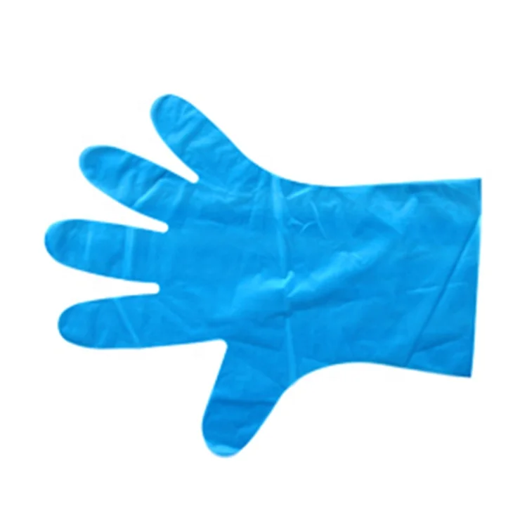 
High performance disposable hybrid gloves, TPE gloves, food service gloves 
