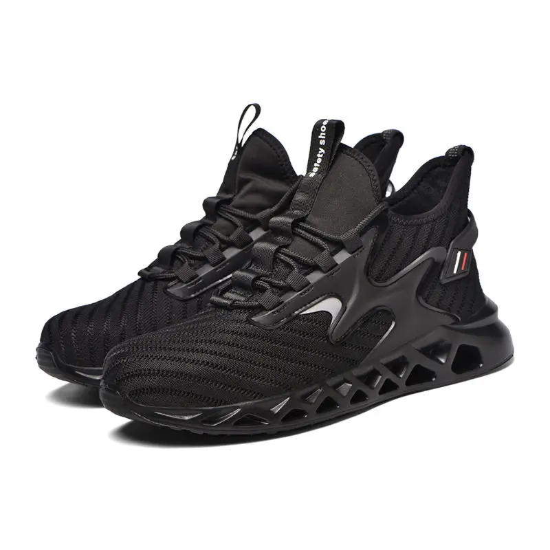 stylish malaysia breathable Unisex OEM removable steel toe for safety shoes Construction work men free shipping