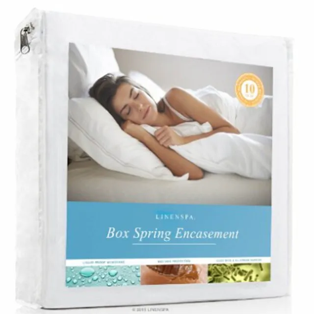 
Durable Plastic Zippered Mattress Protector Hypoallergenic PVC mattress covers against dust mites 