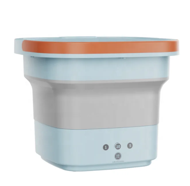 2022 hot sale household portable folding semi-automatic washing underwear socks baby clothes washing machine