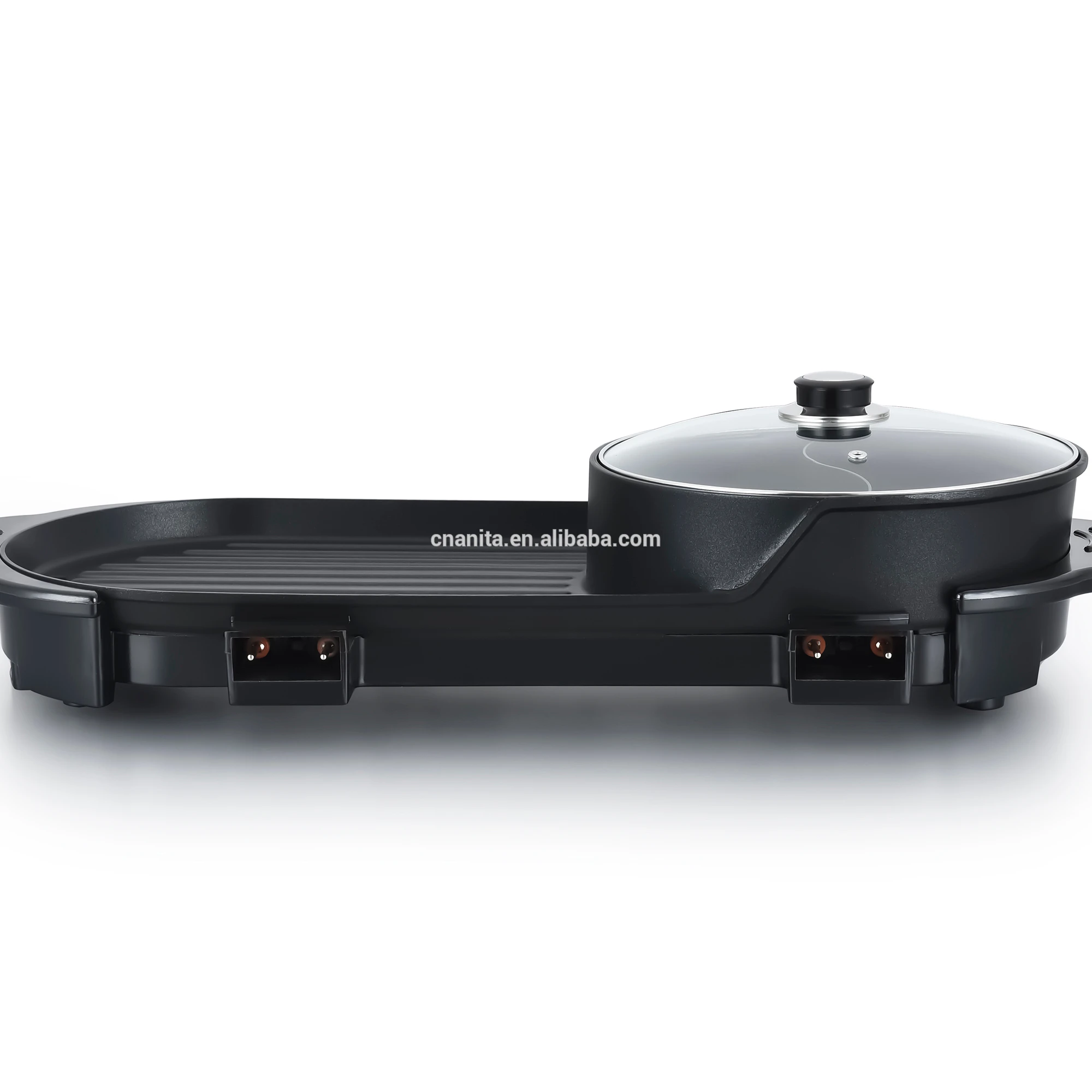 Бытовой литой алюминиевый антипригарный гриль для готовки с поверхностью для отеля