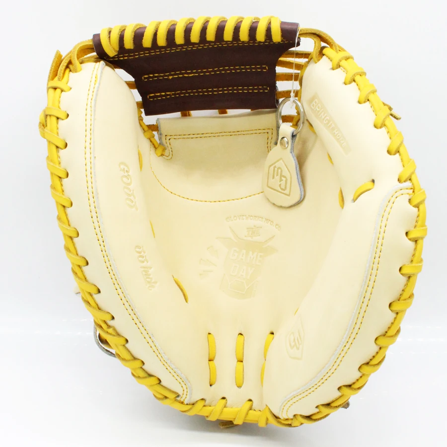 Professional Glove Factory Wholesale Custom Kip Leather Catcher Gloves For Youth Players