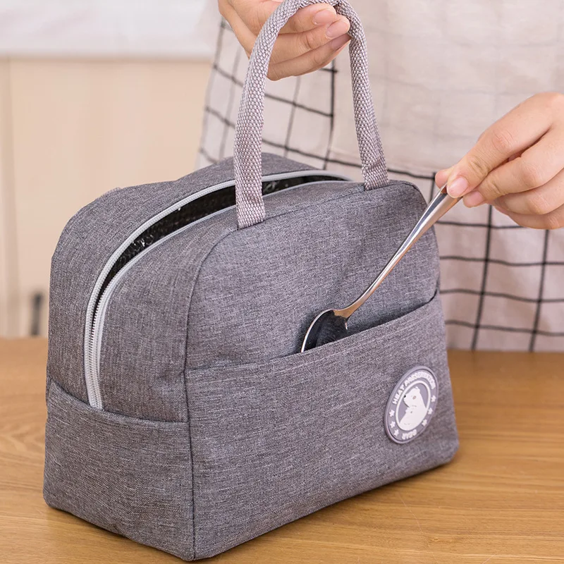 T Japanese portable bento bag waterproof insulation lunch box bag students with rice large capacity lunch bag wholesale