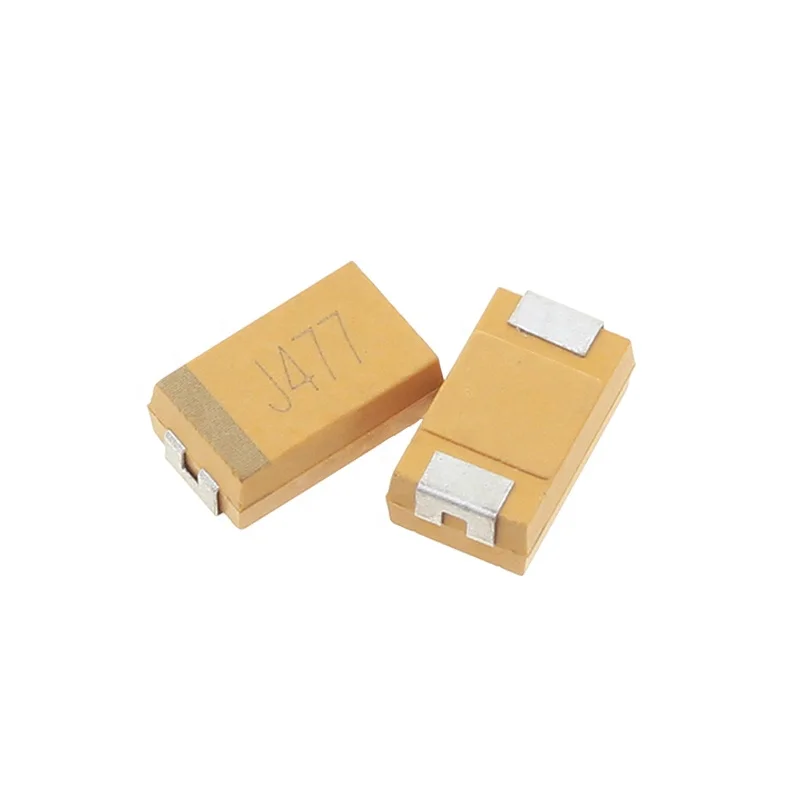TAJD477K006RNJ SMD Tantalum Capacitors 470UF 6.3V SIZE D Tantalum Capacitors