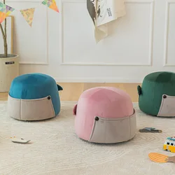 Li&Sung 20185 Fashion Design Comfortable Fancy Children Wood ottoman pouf Animal Stools