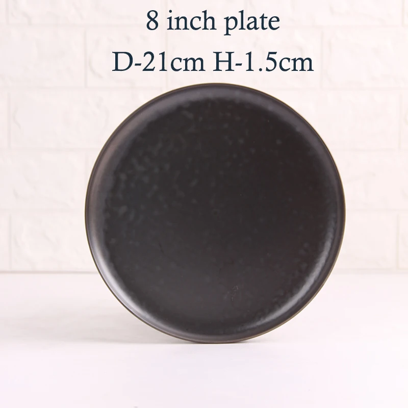 Nordic Hotel Restaurant Used 12pcs Set Porcelain Brown Color Tableware Sets Royal Bone China Dinnerware Set