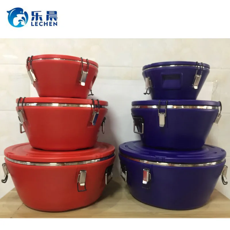 Hot box for food storage Food Warmer hotpot 3pcs set  15L/26L/36L Extra large double insulated bucket picnic ice cooler box