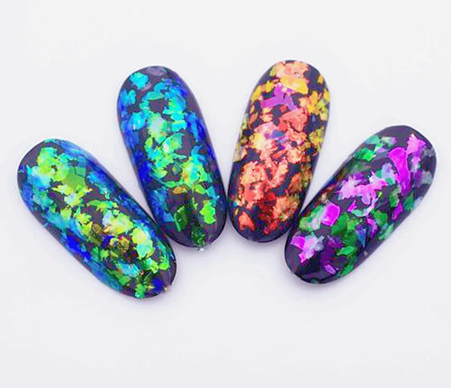 
Hot Sell Golden-Cyan Pigmentos Chame Phosphor Chromeleon Pigment Powder For Nail Art 