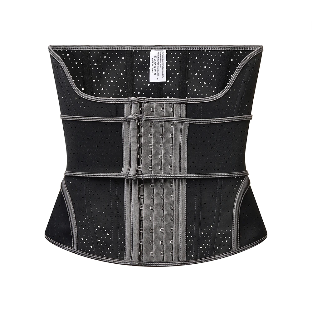 Custom logo High Quality Body Shaper Weight Loss Slimming Shapewear Latex 25 Steel Bone Waist Trainer Corset Cincher