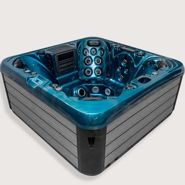 7 Persons Luxury Big Acrylic Massage Bathtub Canadian 7 Seats Bath Hot Tub Outdoor Spa Pool