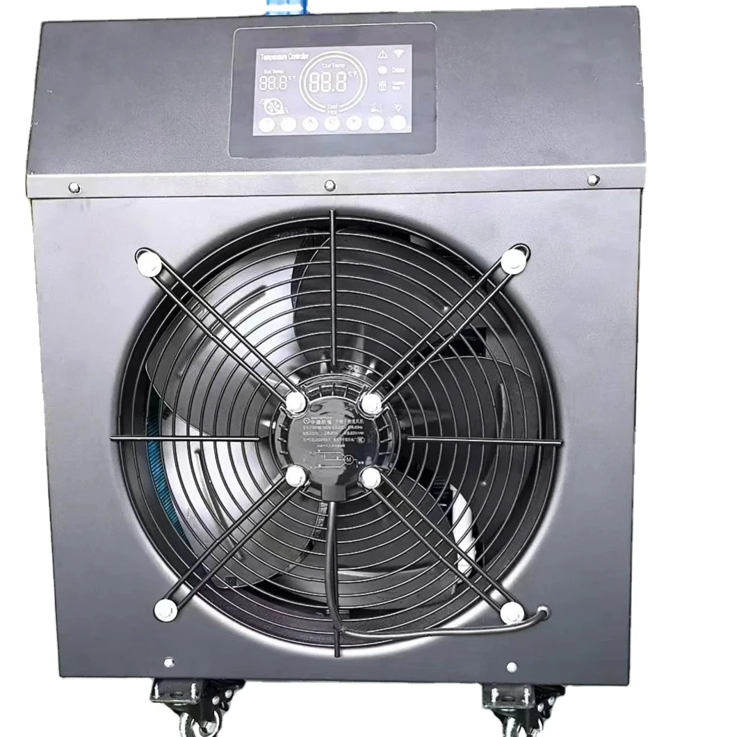 Hot Sale New Design Athlete Fitness Recovery Ice Bath Chiller Ozone Cycle Use Water Cooled Cold Plunge Chiller With Filter