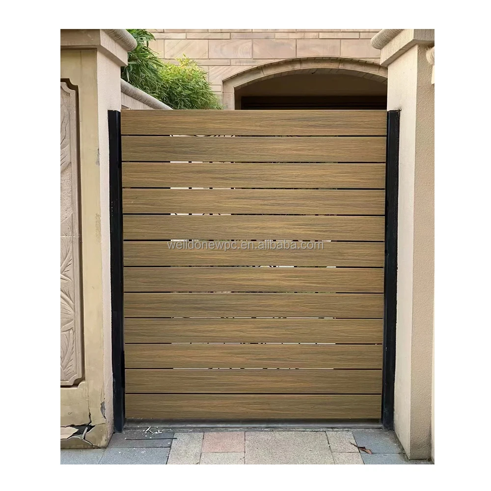 wall cladding, wall panel, wall siding, wpc gate