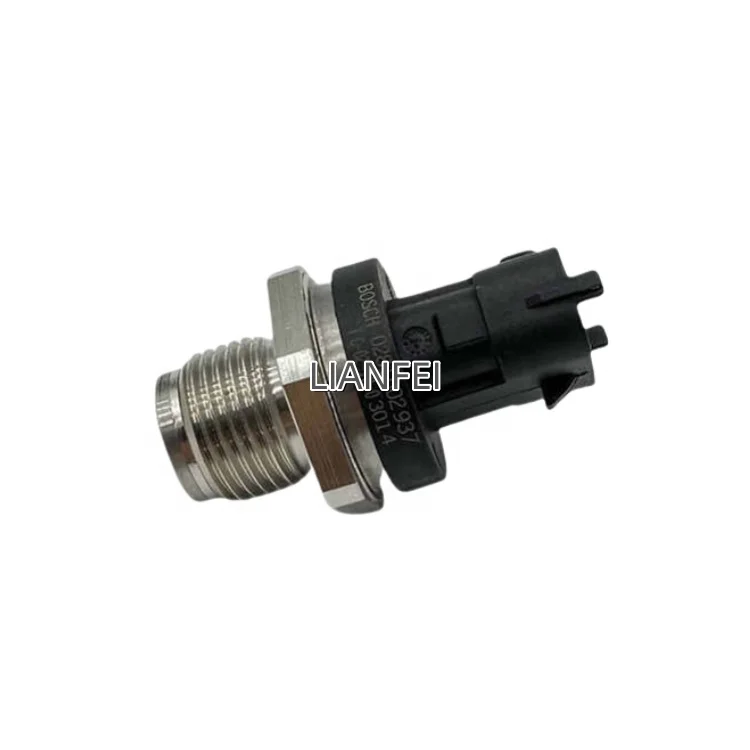 0281002937 PC200-8 BOSCH Diesel engine parts common rail pressure sensor suitable for Komatsu