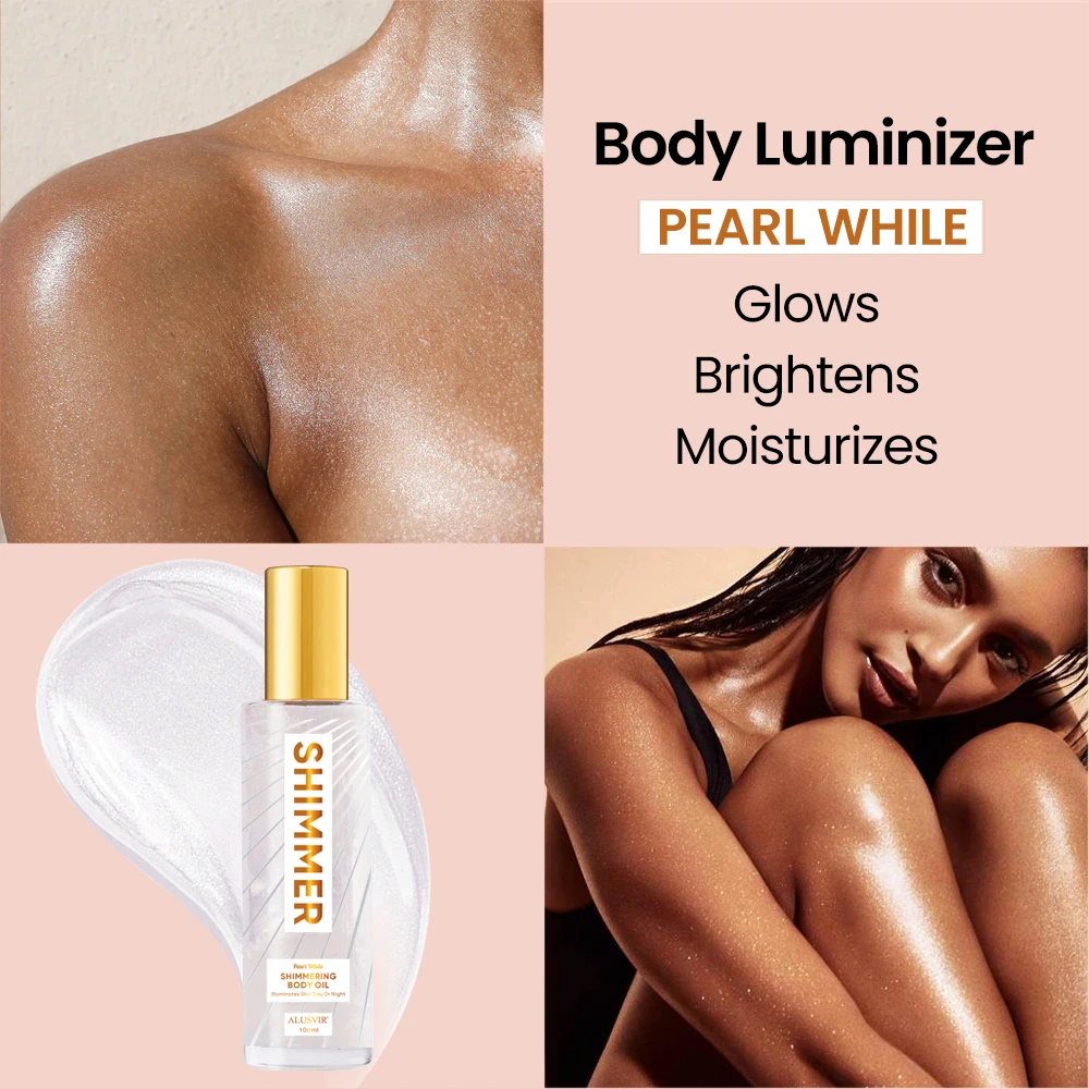 Wholesale Beauty Golden Bronzer Face Body Glow Deep Shimmering Body Oil Sunless Glitter Tanning Shimmer Oil Private Label