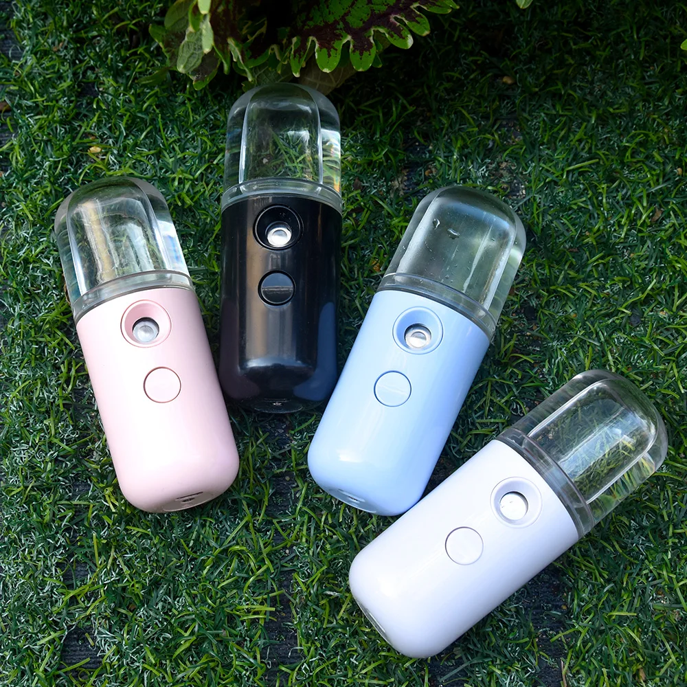 Pocket Mini Face Steam Fine Mist Alcohol Nano Spray Facial