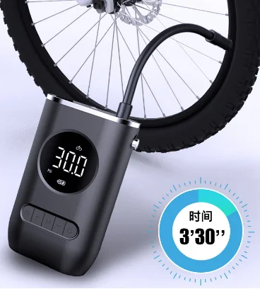 Factory Manufacturers Digital Portable Car Tyre Pump Air Compressor Wireless Car Tire Inflator Mini Electric Air Pump For Car