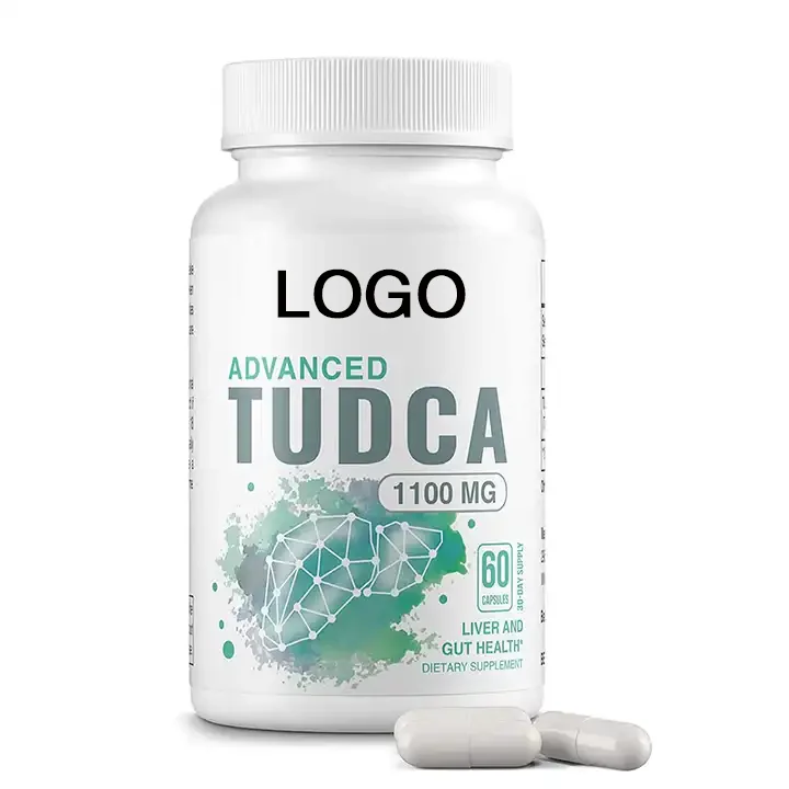 Private label поддержка печени TUDCA чистый порошок 500 мг Tauroursodeoxycholic кислота капсулы