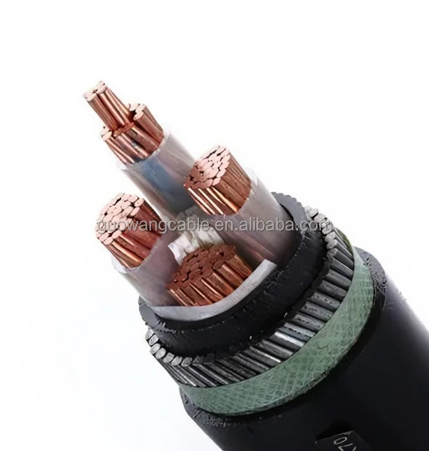 0.6/1kv CU/XLPE/PVC/SWA/PVC 16mm 4 Core Armored Cable