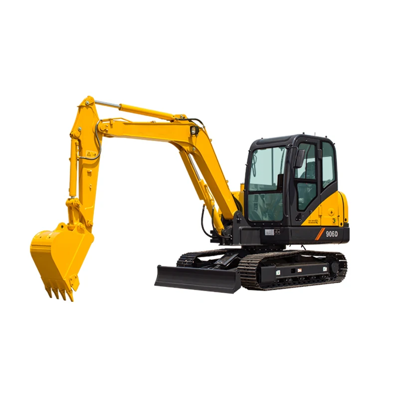 China popular sale brand high quality 6 ton small excavators CLG906E diggers for hot sale