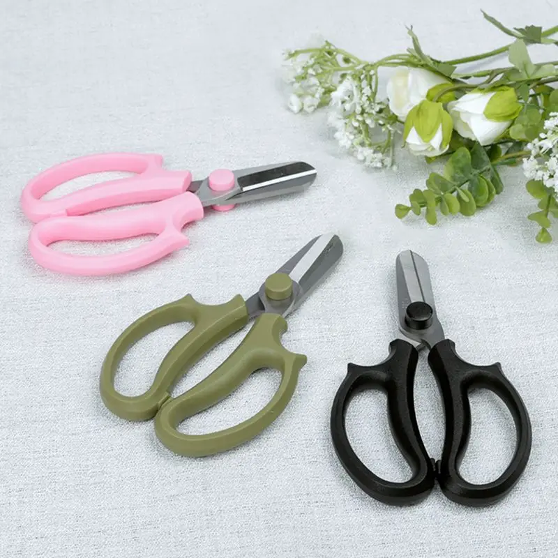 Flower Scissors 12 Pcs Stainless Steel Floral Scissors Flower Cutters for Stems Garden Plant Shears for Fresh Flower