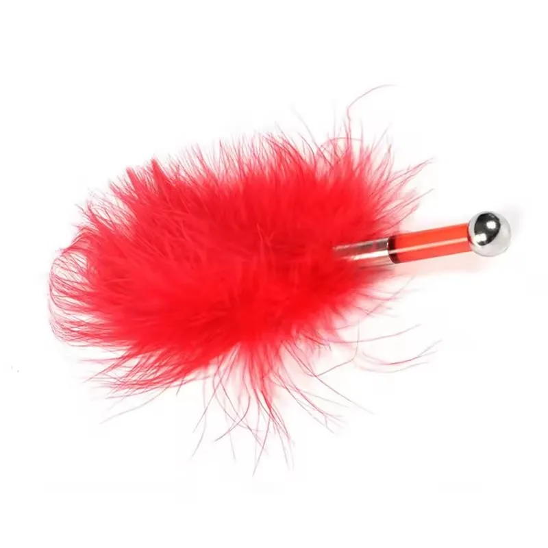 Feather Small Beads Teaser Anal Plug Anus Butt Plug Anal Plug Couple Flirting Sex Products